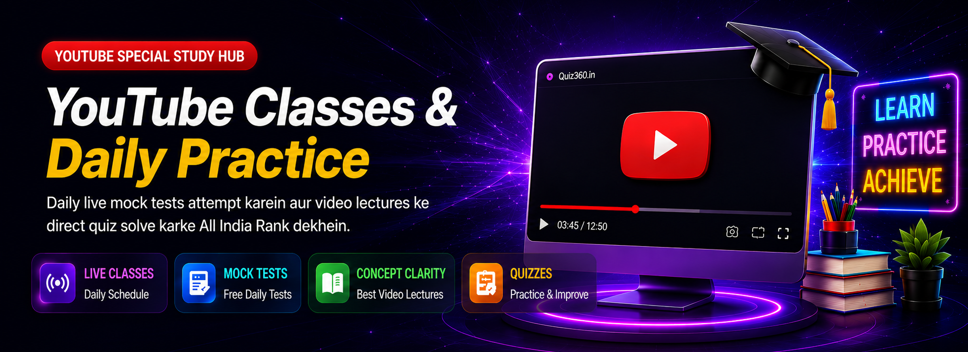 YouTube Classes & Daily Practice